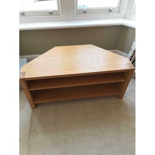 Solid wood m&s TV stand