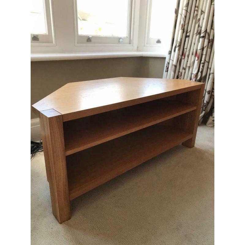 Solid wood m&s TV stand