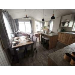 2020 static caravan for sale at Trecco Bay in Porthcawl near the beach