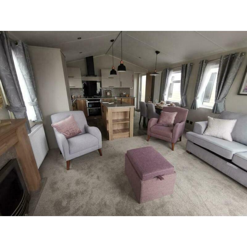 2020 static caravan for sale at Trecco Bay in Porthcawl near the beach