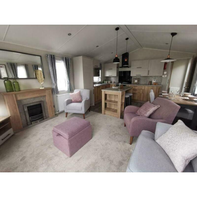2020 static caravan for sale at Trecco Bay in Porthcawl near the beach