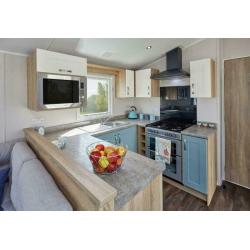 2021 3 Bed Holiday Home with timber deck and Pitch Fees