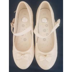 Flower girl communion wedding style pumps for girls