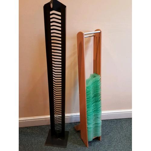 Cd storage racks bargain both for ?5!