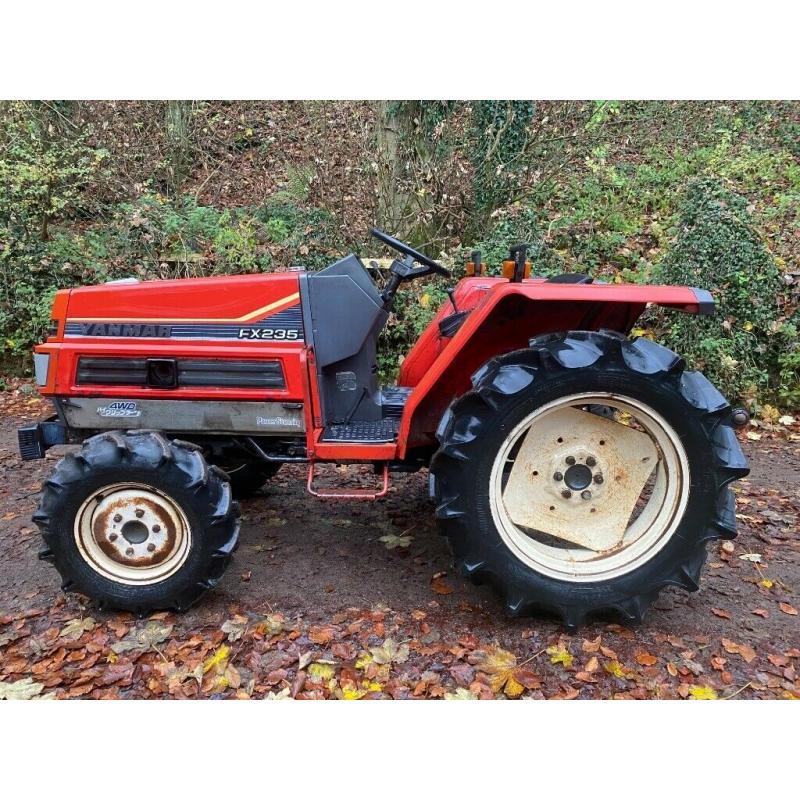 YANMAR FX235 4WD Compact Tractor, Attachments available *** WATCH VIDEO *** 24HP, Power Steering