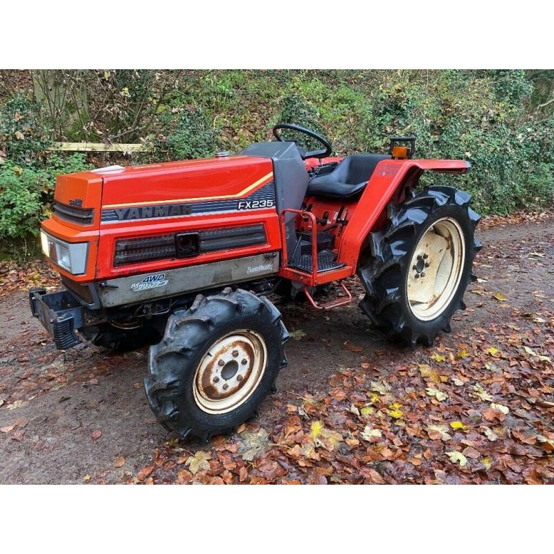 YANMAR FX235 4WD Compact Tractor, Attachments available *** WATCH VIDEO *** 24HP, Power Steering