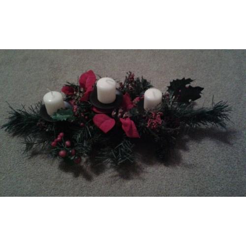 CHRISTMAS CANDLE HOLDER