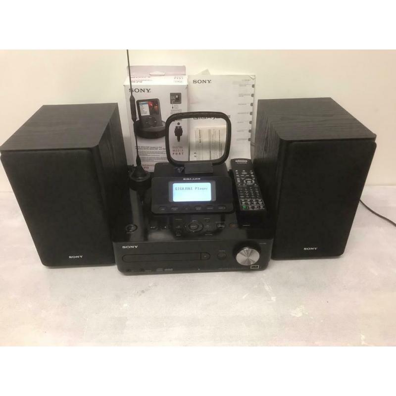 Sony Giga juke HCD-E300JD DAB Radio with 80GB Hard drive