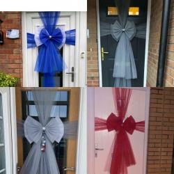 DIY door bows