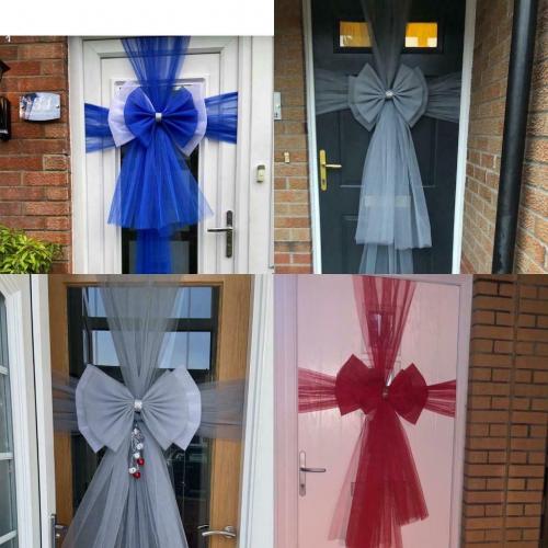 DIY door bows