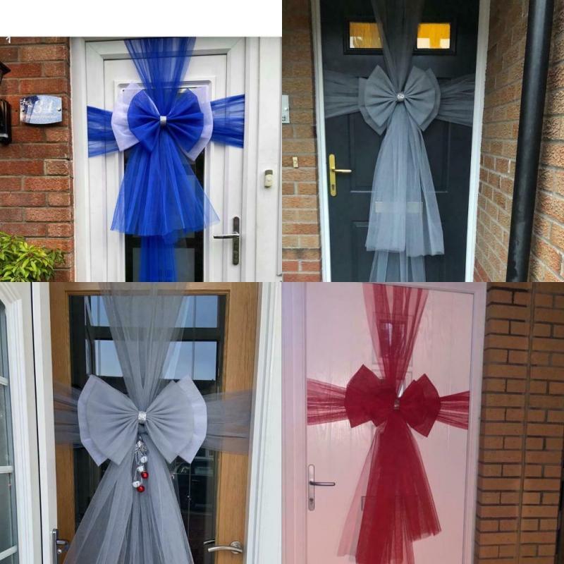 DIY door bows