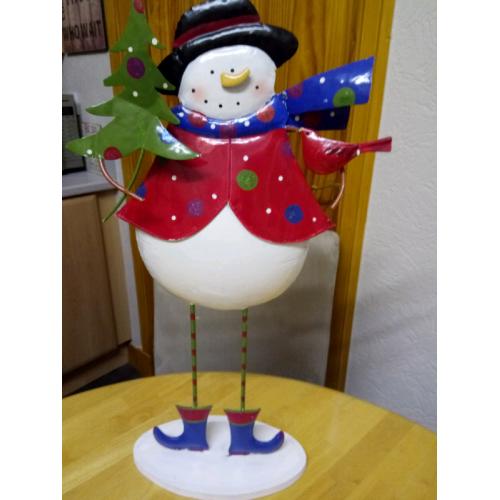 DEBENHAMS LARGE FESTIVE CHRISTMAS SNOWMAN