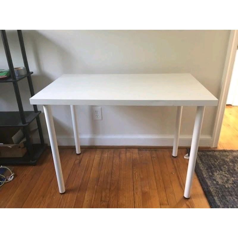 IKEA LINNMON/ADILS - Table, white - 120x60 cm