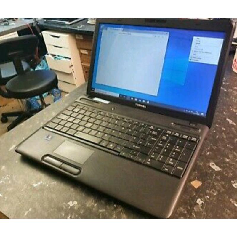 Toshiba laptop win 10