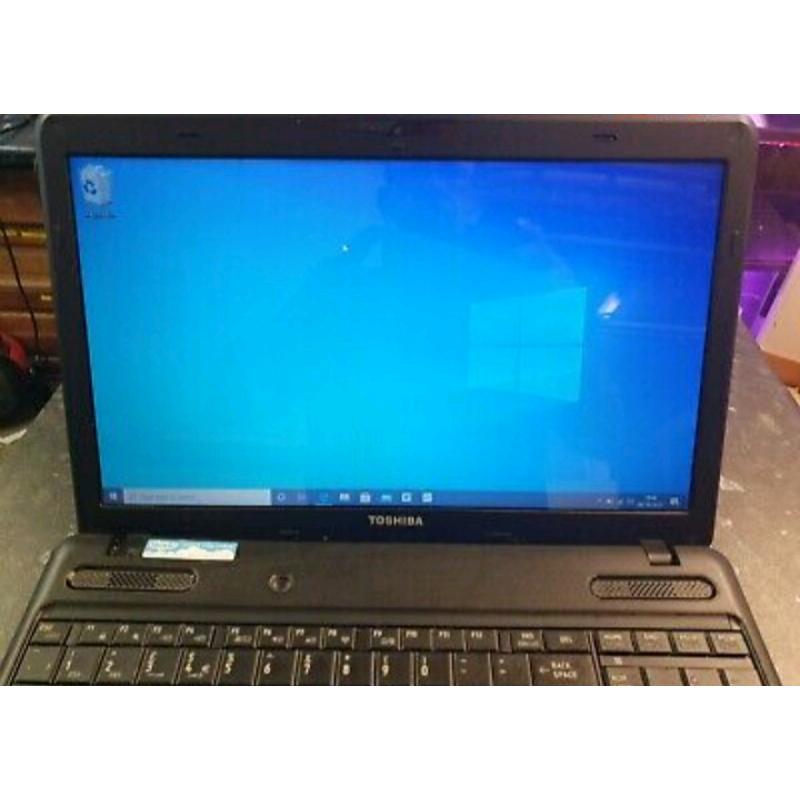 Toshiba laptop win 10