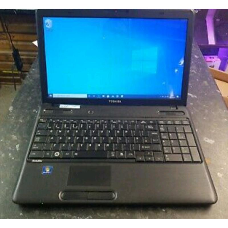 Toshiba laptop win 10