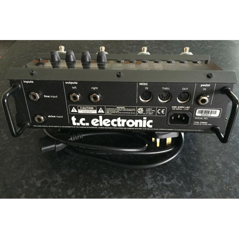 TC ELECTRONICS NOVA SYSTEM EFFECTS