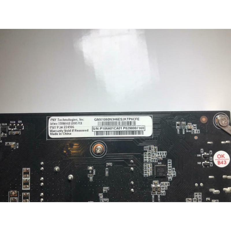 GeForce GTX 1060 6GB PNY