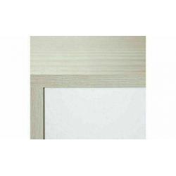 Home Camden 3 Drawer Desk - White & Acacia No914/0631 (1250)