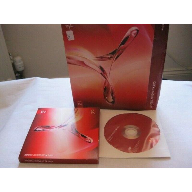 Adobe Acrobat X, Professional Version (Mac)