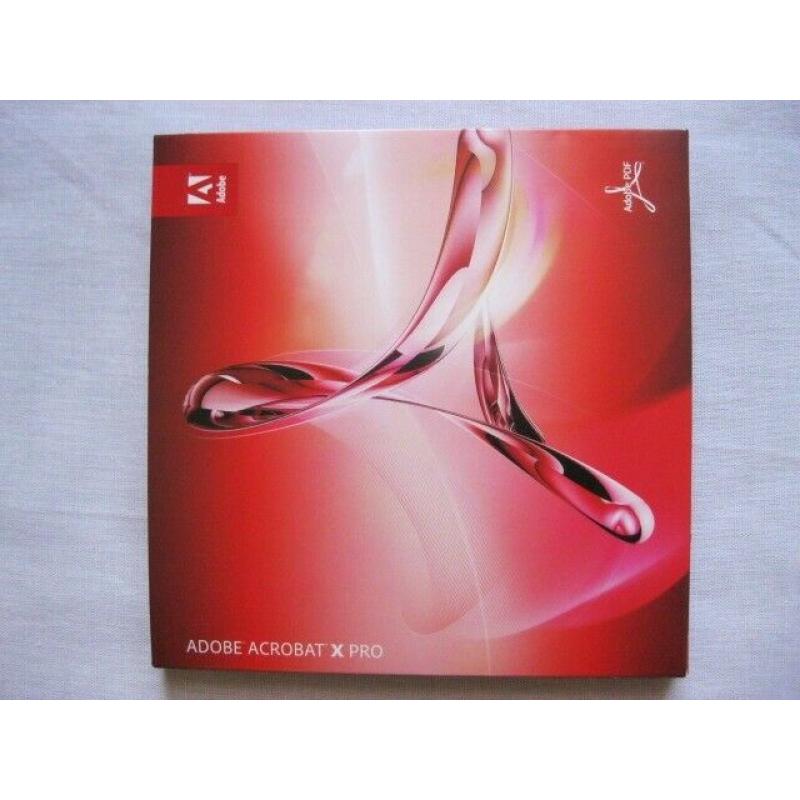 Adobe Acrobat X, Professional Version (Mac)