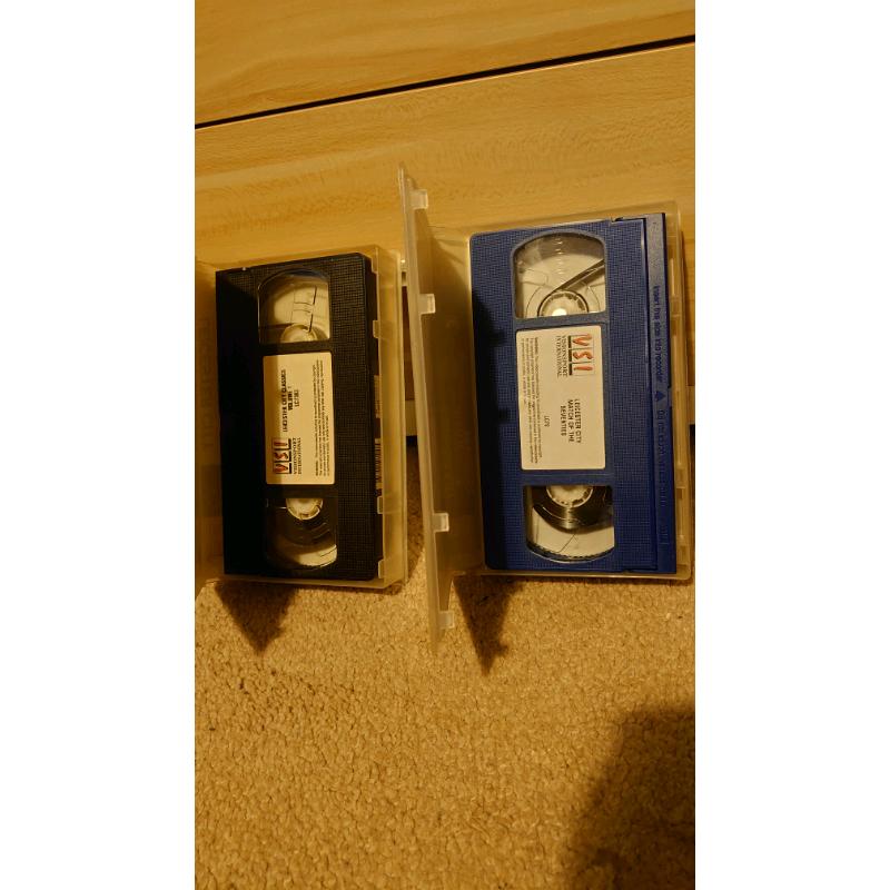2 Classic Leicester city VHS