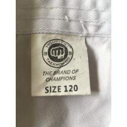 Kids UK Taekwondo Association ITF White Suit