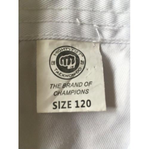 Kids UK Taekwondo Association ITF White Suit