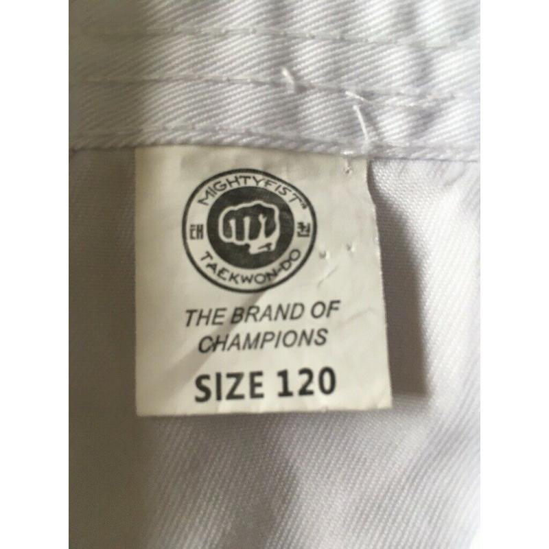 Kids UK Taekwondo Association ITF White Suit