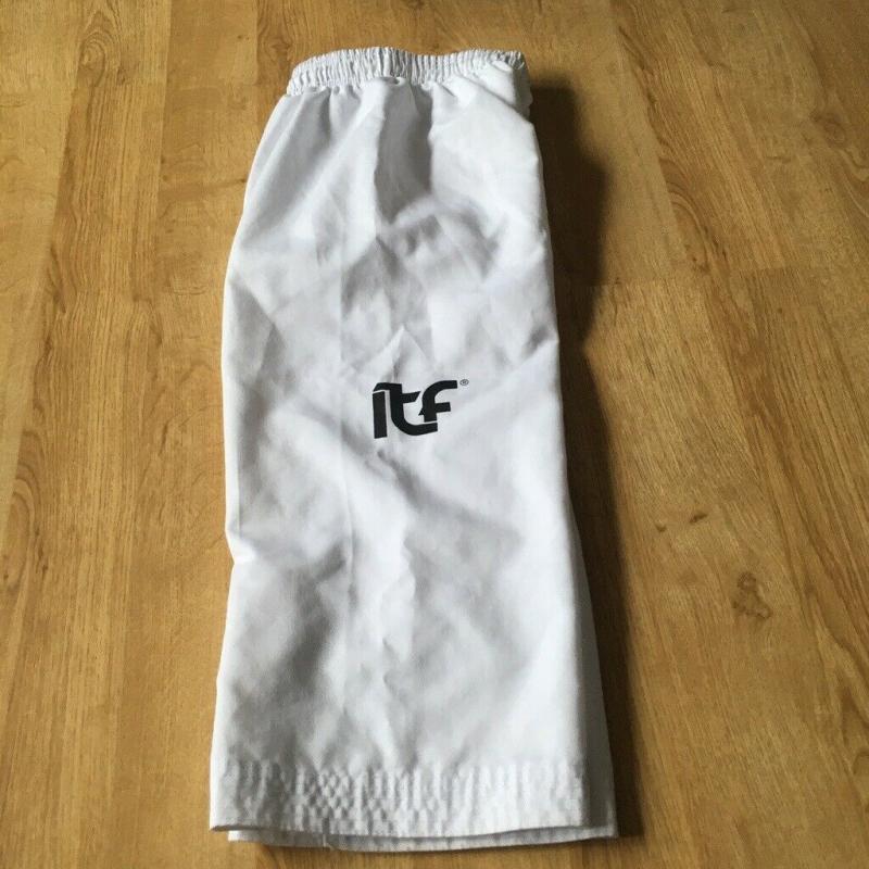 Kids UK Taekwondo Association ITF White Suit