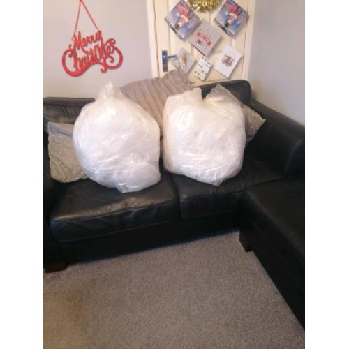 Free, 2 bags of bubble wrap
