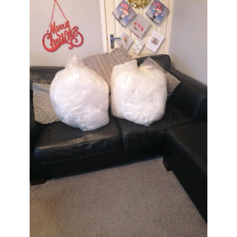 Free, 2 bags of bubble wrap
