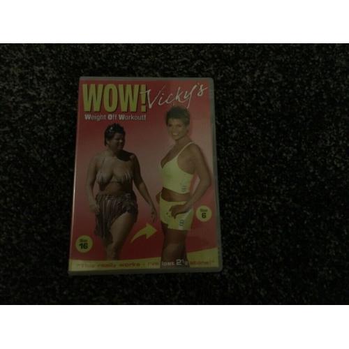 Exercise dvd, Vicky Entwistle.