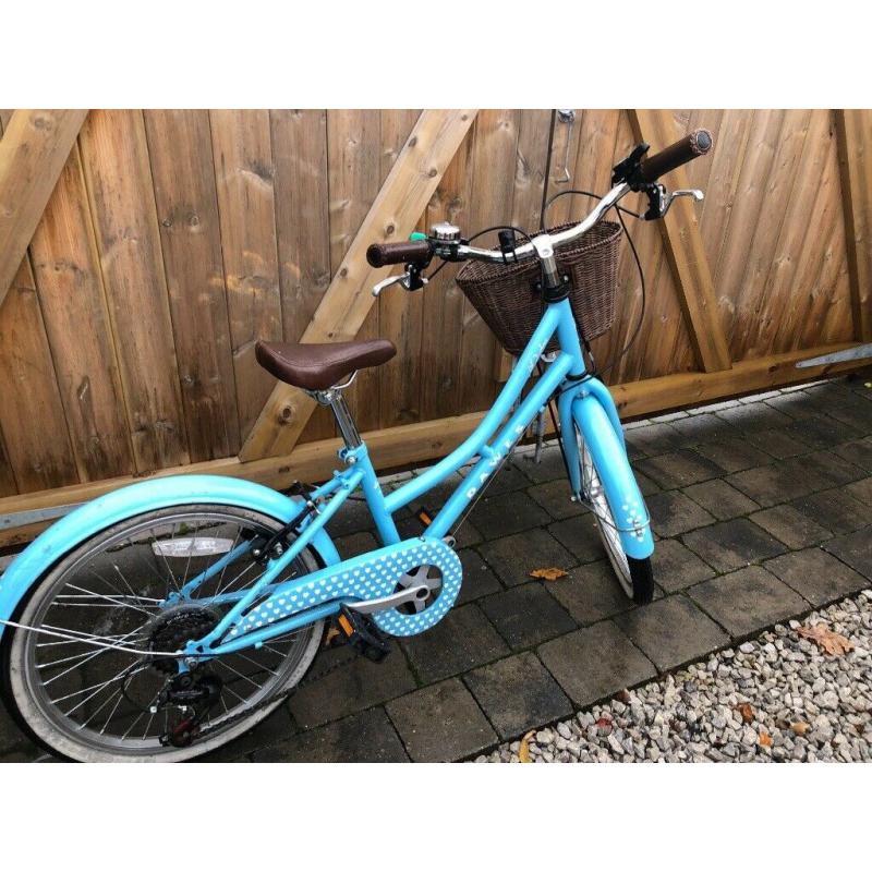 Dawes Duchess girls blue bicycle 16inch wheel