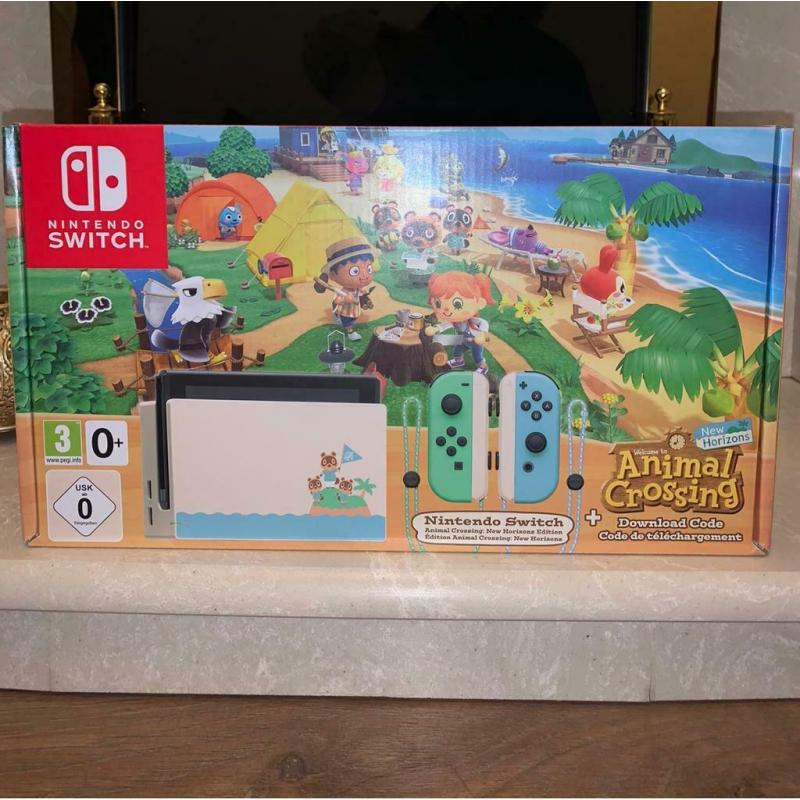 Nintendo Switch Animal Crossing Limited Edition Console