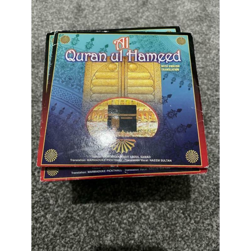Quran CD set (with English Translation)
