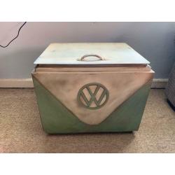 VW camper storage cooler