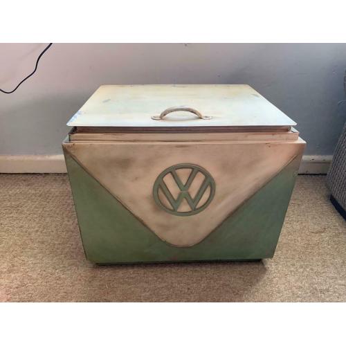 VW camper storage cooler
