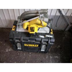 DeWALT D23700 LX 110V 235mm 9 inch Heavy Duty Circular Saw +Case V/Good condition