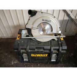 DeWALT D23700 LX 110V 235mm 9 inch Heavy Duty Circular Saw +Case V/Good condition