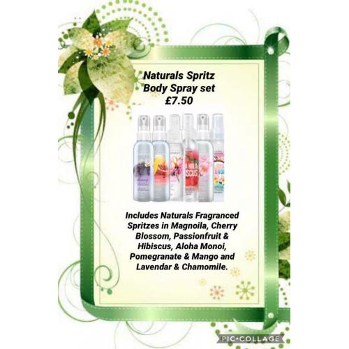 Avon Naturals Spritz Set