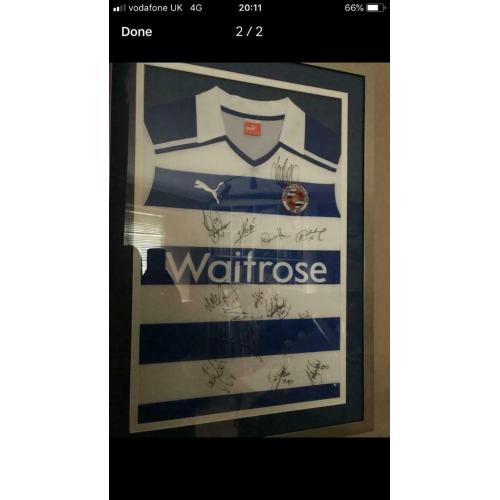 Reading 2011 signed shirt
