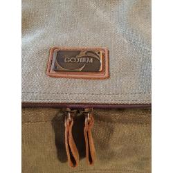 Canvas and Leather Backpack
