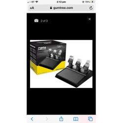 THRUSTMASTER T150 PRO steering wheel and pedals