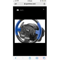 THRUSTMASTER T150 PRO steering wheel and pedals