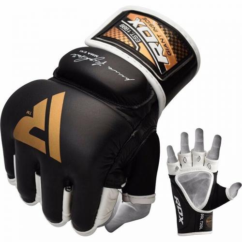 RDX T2 Leather MMA Gloves