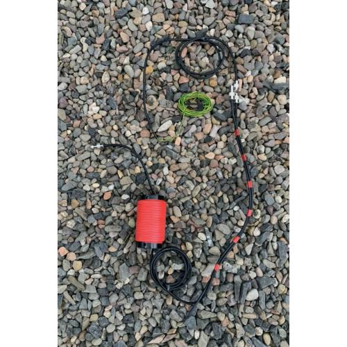 DX GAIN BUILDER 5/8 WAVE VERTICAL ANTENNA - CB - AMATEUR - RADIO.