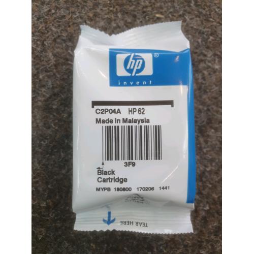 HP 62 Black Printer Ink