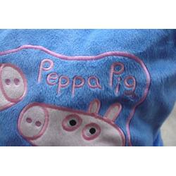 BLUE PEPPA PIG CUSHION AS NEW