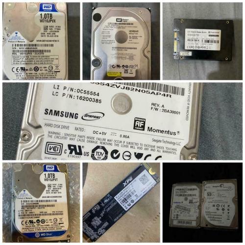 Samsung seagate wd HDD SSD hard drive solid state m2 nvme pcie disk 500GB 1000gb 1TB 32GB 320gb 250